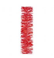 Premier Decorations 2m x 10cm Red Chunky Tinsel