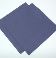 NJ Products Deeptone Napkins 33cm (Pack of 20) - Navy Blue