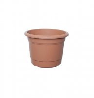 Whitefurze 35cm Milano Planter Round Terracotta