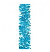 Premier Decorations 2m x 10cm Turquoise Chunky Tinsel