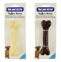 The Pet Store Nylon Bone (Assorted Colours 1 Only)