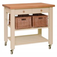 Hungerford Trolleys The Lambourn 2Drawer Bttrcrm Kitchen Trolley