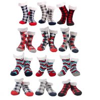 Nuzzles Sherpa Socks Mens - Assorted
