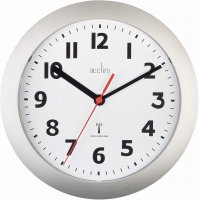 Acctim Parona Wall Clock - Silver