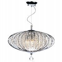 Dar Adriatic 5 Light Pendant Polished Chrome