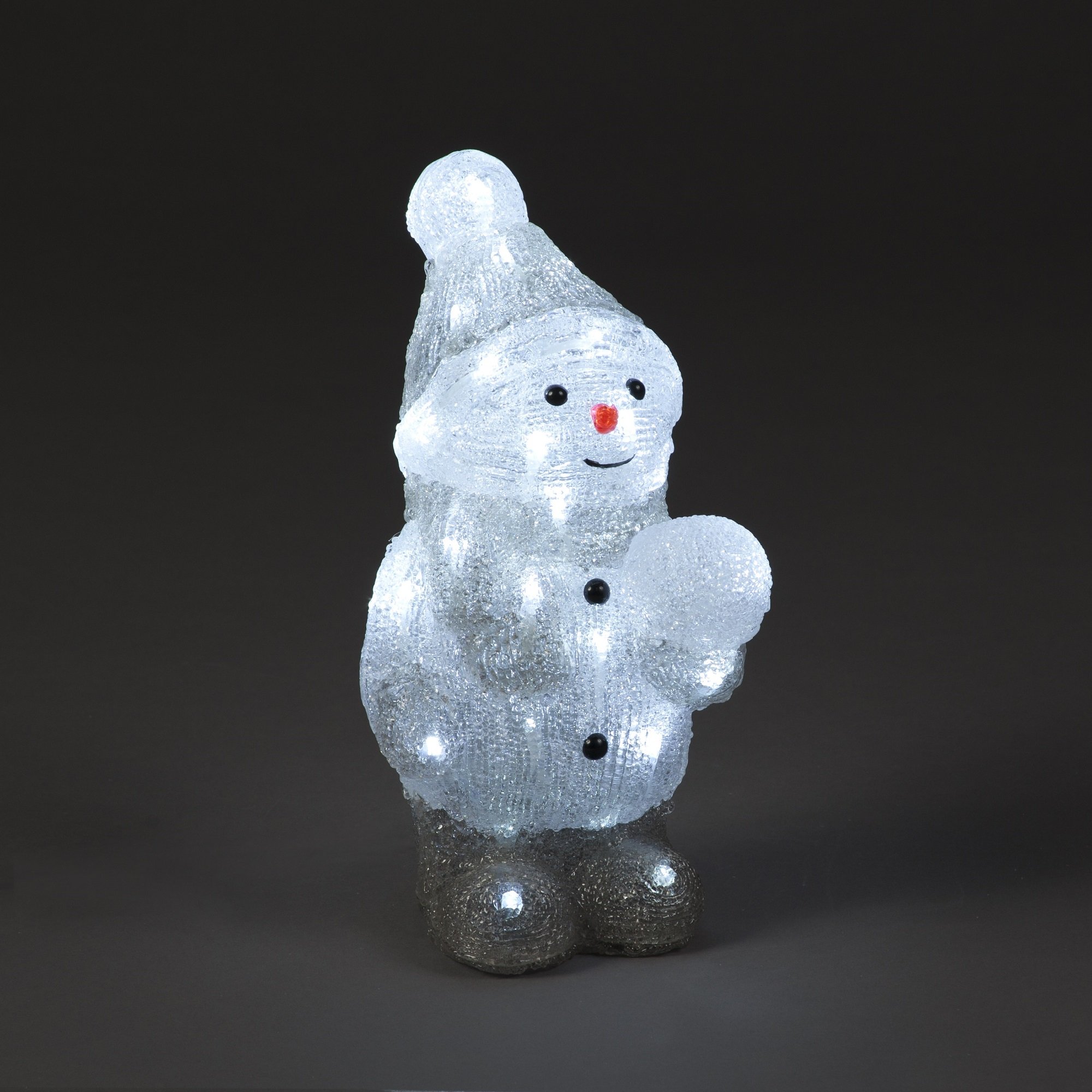 SnowTime Acrylic Character 31cm - Standing Snowman at Barnitts Online ...