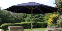 Churnet Valley Deluxe Black Parasol