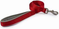 Ancol Nylon Padded Red Lead - 180cm