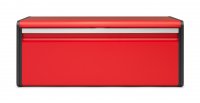 Brabantia Fall Front Bread Bin in Passion Red