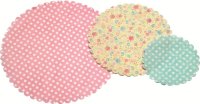 Sweetly Does It Pack of Thirty Patterned Paper Doilies