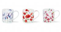 Dunoon Orkney Shape Fine Bone China Mug - Floral Breeze