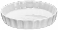 Judge Table Essentials Ivory Porcelain Mini Flan Dish 12cm