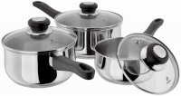 Judge Vista 3 Piece Saucepan Set