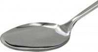 Initial Stainless Steel Serving Spoon - Solid