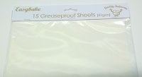 Easybake Greaseproof Sheets 10" x 15" (Pack of 15)