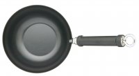 p o carbon steel non-stick wok 20cm (8")&
