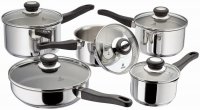 Judge Vista Draining 5 Piece Saucepan Set