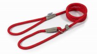 Ancol Rope Slip Reflective Red Dog Lead - 150cm x 8mm