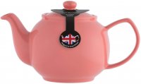 Price & Kensington Flamingo Pink 6 Cup Teapot Stoneware