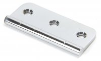 Polished Chrome 3" Dummy Butt Hinge (Single)