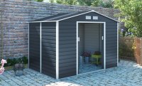 Cambridge Grey Shed - Style 3