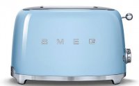 smeg 2 slice toaster pastel blue