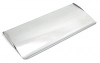 Satin Chrome Small Letter Plate Cover