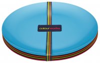 Colourworks Brights Melamine Dinner Plates 28cm (Set of 4)
