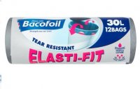 Bacofoil Elasti-Fit Bin Bags 30L