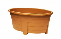 Grosvenor Oval Planter 55cm - Terracotta