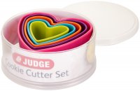 Judge Cookie Cutters - Hearts (Set of 5)