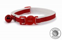 Ancol Reflective Safety Buckle Cat Collar - Red