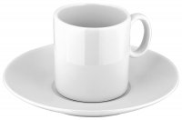 Judge Table Essentials Ivory Porcelain Espresso Cup & Saucer75ml