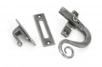 Pewter Locking Monkeytail Fastener - RH