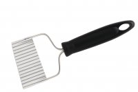 kc black handled s s crinkle chip cutter