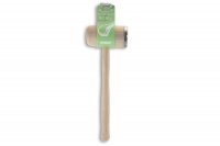Apollo Metal Meat tenderizing Mallet with Wood Handle