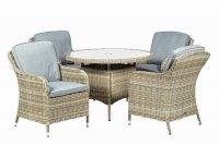 Royalcraft Wentworth Imperial Round 4 Seater Set
