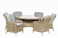 Royalcraft Wentworth Imperial Round 6 Seater Set