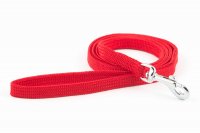 Ancol 10mm/3/8" Softweave Lead - Red