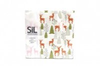 SiL Sage Christmas Napkins (Pack of 16)