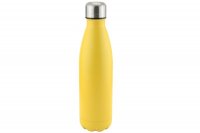 Apollo Housewares Stainless Steel Water Bottle 500ml - Custard