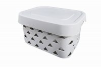 Pyramid Storage Box Light Grey -Small