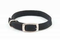 Ancol Black Softweave Collar - 30cm/12"