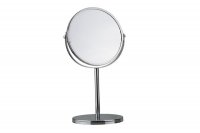 Apollo Chrome Magnifying Pedestal Mirror