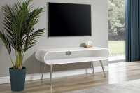 Jual JF720 Auckland TV Stand White & Chrome