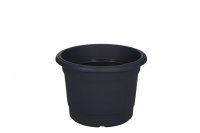 Whitefurze 30cm Milano Round Planter - Grey