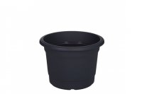 Whitefurze 30cm Milano  Round Planter - Grey