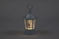 Snowtime Battery Operated Water Lantern with Geese - 26cm