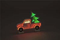 SnowTime Red Infinity Truck with Tree 40cm