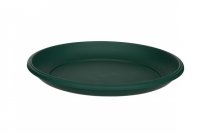 Whitefurze 38cm Milano Saucer - Green